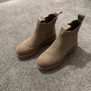H&M Taupe Ankle Boots